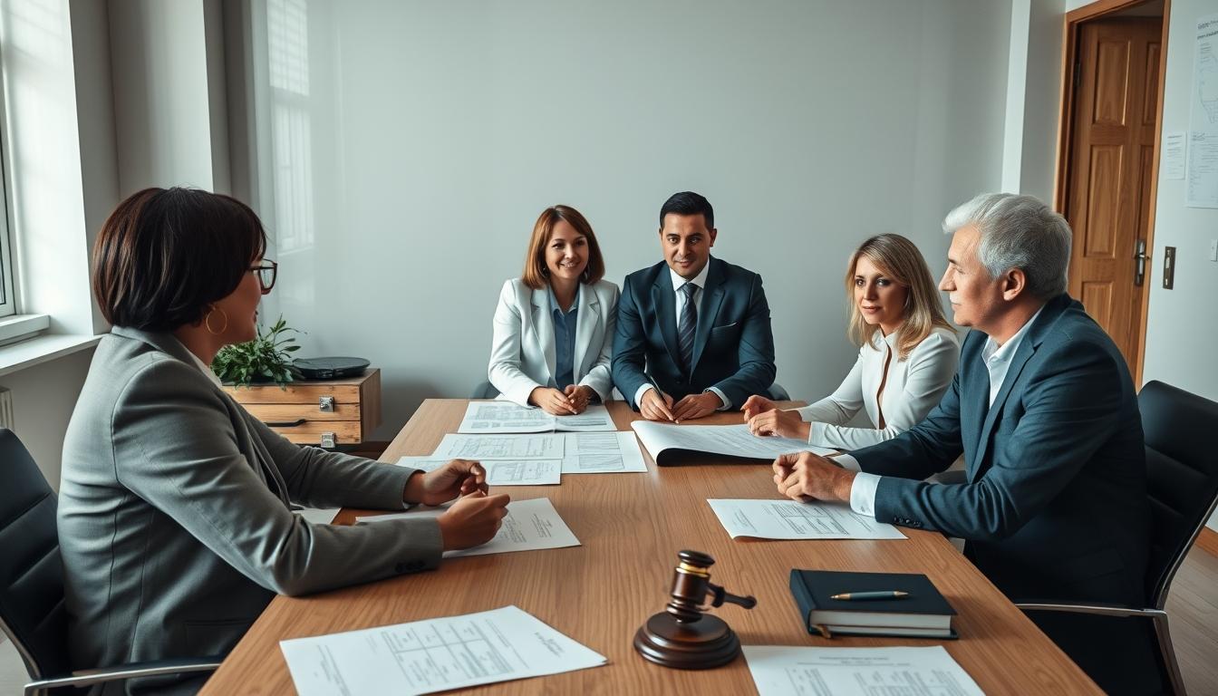 Property settlement documents and transfer review